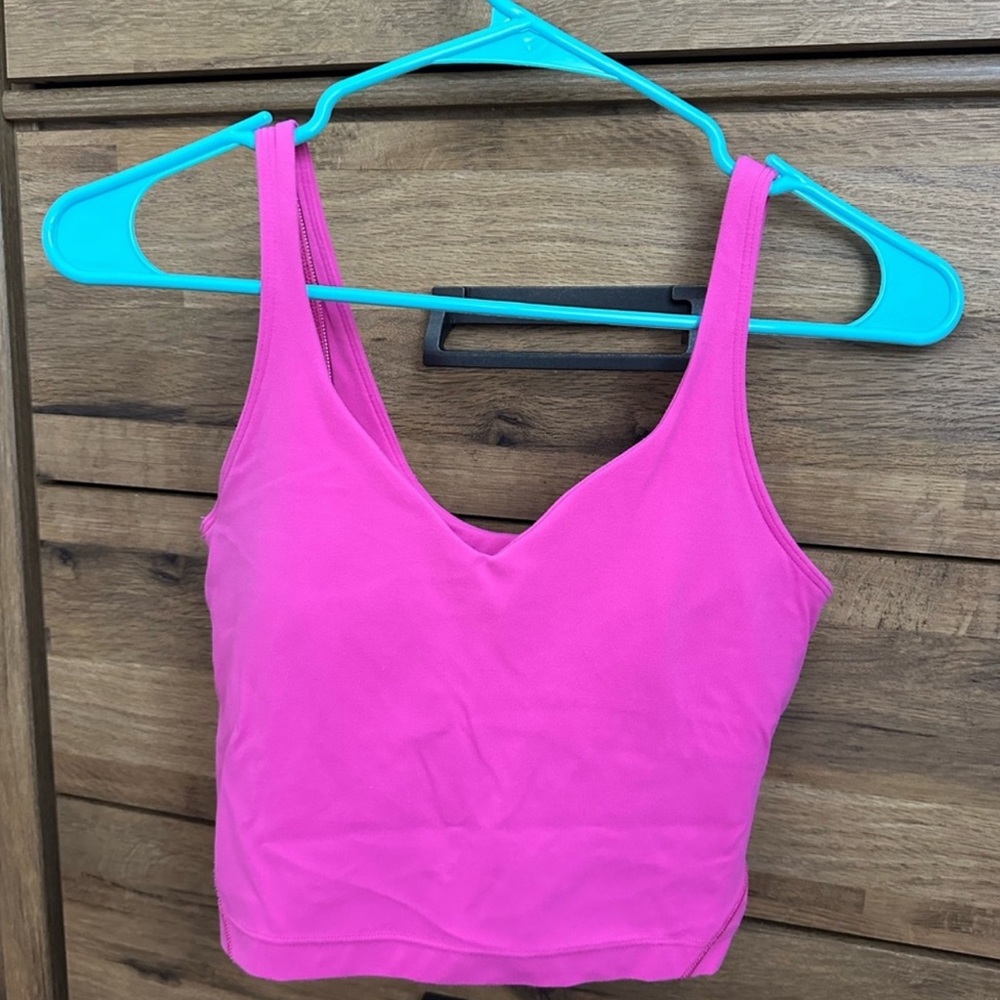 Lululemmon Sonic Pink Align Tank
